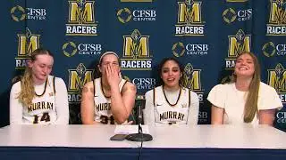 Ava Learn, Katelyn Young, Trinity White, Jenna Walker | Racer WBB Postgame Comments 03/01/2025