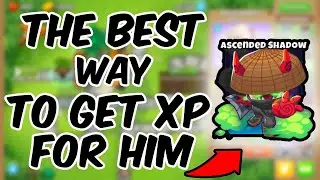 BTD6 - The BEST Way to GRIND XP for the NINJA PARAGON MONKEY
