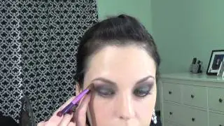 Easy Smokey Eye Tutorial (MAC Stroke of Midnight 