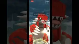 Groudon vs Electric type 🥵 #shortsfeed #pokemon #pvp #gaming #pokemongo #gbl #charizard #shorts ￼