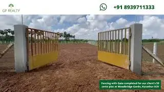 50 cents Farmland with Fencing and Gate! Affordable Gated Community Farm Land.