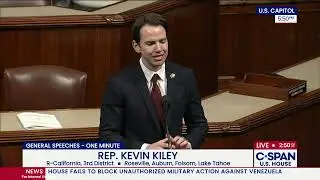 Rep. Kiley Supports the Removal of Federal Funding for CA's High Speed Rail Project