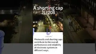 Photocell sensor |Long-join Photocell Shorting Cap JL-208 IP66#longjoin #shortingcap #photocell