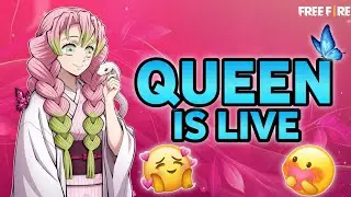 FREE FIRE MAX LIVE🔴 WITH QUEEN💖 #freefirelive #shorts #shortslive #freefiremax #freefire