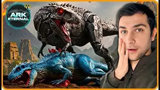 Savaştık &Ouml;ld&uuml;k!! 😨 Bionic Giga vs İndominus Rex! | ARK Eternal Mod 🔥 | #5