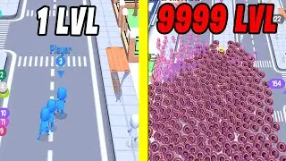 Crowd city! Upgrade Max Level! Mission completed! (V)