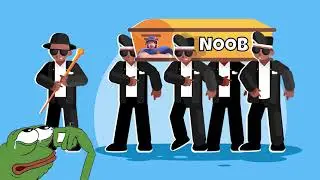 NOOB vs PRO - ERRANT GHOST | HEROES STRIKE funny moments, fails & wins