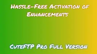 CuteFTP Pro Activation Tutorial and Download Guide / CuteFTP Pro 2024 Download