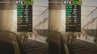 RTX 3050 VS RTX 2060 |  HITMAN 3 1080p (ULTRA)
