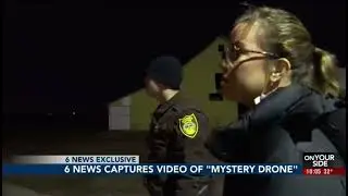 Mystery drone captured by news crew 2020 Colorado Nebraska