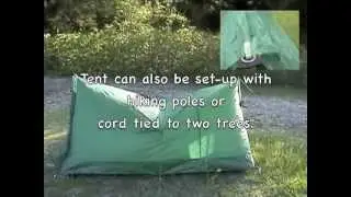 Forest Green Texsport Trail Tent