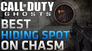 COD Ghosts Glitches - Best Hiding Spot on Chasm! - Best Infected Spot on Chasm!
