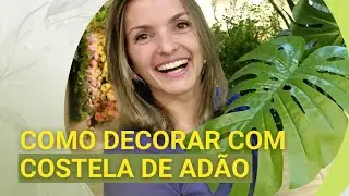 COMO DECORAR COM COSTELA DE ADÃO - ARRANJOS ARTIFICIAIS - FAÇA E VENDA