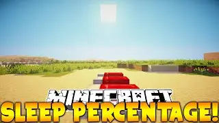 Minecraft Plugin: SLEEP PERCENTAGE!