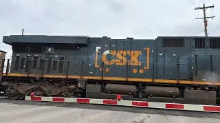 01/11/26 CSX Coal Train at Marion Station in Marion, OH