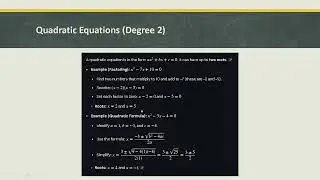 Numerical Analysis - Root finding of equations
