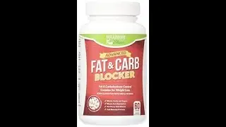MAXIMUM SLIM Fat and Carb Blocker 60 Capsules, 0.02 Pound