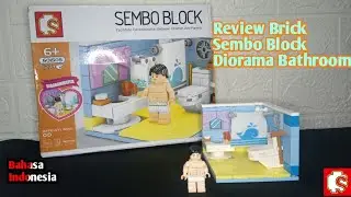 Review Sembo Block (Diorama Bathroom) 601505