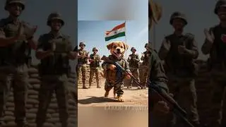 &ldquo;गरीब पप्पी से Indian Army Hero तक 🐶🇮🇳 | ये Story आख़िर तक रुला देगी 💔🔥&rdquo;#shorts