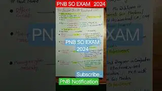 PNB SO Recruitment 2024 | Punjab National Bank Specialist Officer Recruitment 2024 | PNB SO 2024