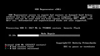 Réparer les secteurs défectueux d'un Disque Dur