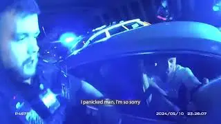 police car chase in peterborough uk