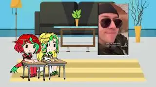 Pyra and Mythra reacts to America wizard part 2