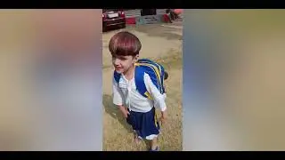 സ്കൂളിലും star ആയി പിങ്കി മോൾ 💪💪😎pinkymol going to school for the first time🥰🥰