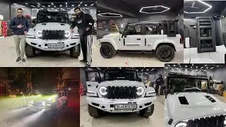 Mahindra Thar Roxx Modification | Paint | PPF | Grill | Bumper | Fender | Alloy & Box | Bharat Car