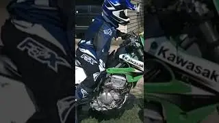 How to cold kick start a 4 stroke dirt bike