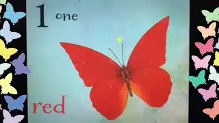 BUTTERFLY,  counting & colors #learning #counting #1to10 #colors #readaloudbooksforkids
