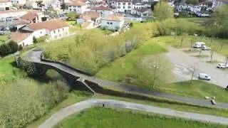 St Pée sur Nivelle vue d'en haut