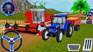 Tractor Games Real Farming Games: Best Tractor Simulator 3D Driving Game! Android Gameplay