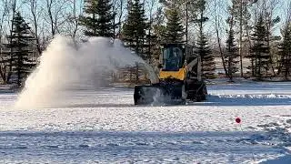 2004 Caterpillar 247B Track Skid Steer w/ Allied 6010 Snow Blower Attachment