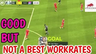 FIFA MOBILE 20 - He is good but not a best workrates...