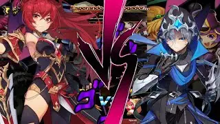 Elesis (Spearman) 🔱 VS Lass (DA) ␥ X1 | Grand Chase Classic PVP