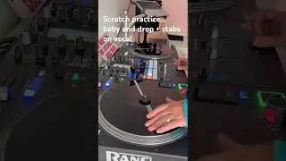 Scratch Practice #dj #scratch #rane #djpractice #scratching