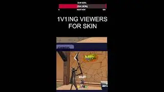 1v1ing viewers for skin