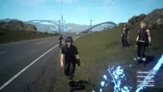 FINAL FANTASY XV EPISODE DUSCAE HOW TO GET OUT OF THE MAP