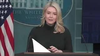 Leavitt fires back: 'It was former president Barack Hussein Obama who awarded a medal to Mr. Homan'