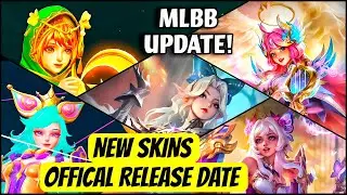 NEW SKINS RELEASE DATE‼️Revamped KoF Skins, Selena Zenith, Ruby Ramadan | MLBB 2025🔥