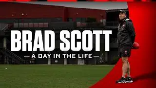 What it's like to Coach an AFL team | Spend a day with Brad Scott @EssendonFC