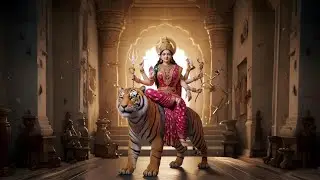 Maa Durga Devi background video no copyright |video background animation devotional background video