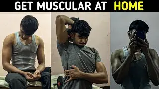 No Gym? No Problem! Build Muscle at Home Naturally 🔥