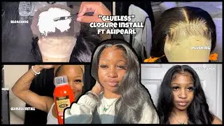make your 5x5 CLOSURE look like a FRONTAL*beginner friendly* ft. Alipearl Hair || providence.