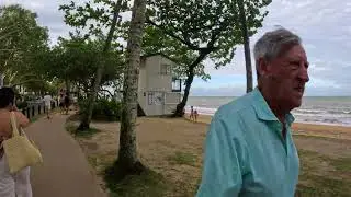 [4K] Caminando Playa Cairns Australia Espectacular