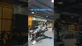 #low incline dumbbell press #chest #boostup #music #beats #dnb #motivation #boost #dubaisports #rem