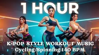 1 Hour K-Pop Girl Group EDM Workout Mix 2025 | 140 BPM 1 Hour Cycling/Spinning Nonstop