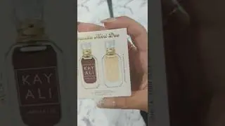 saphora kayali mini vanilla duo perfume #shorts #saphora#kayali #perfume#vanilla candy#vanilla #mini