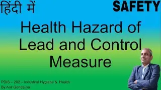 Health Hazard of Lead and Control Measure
